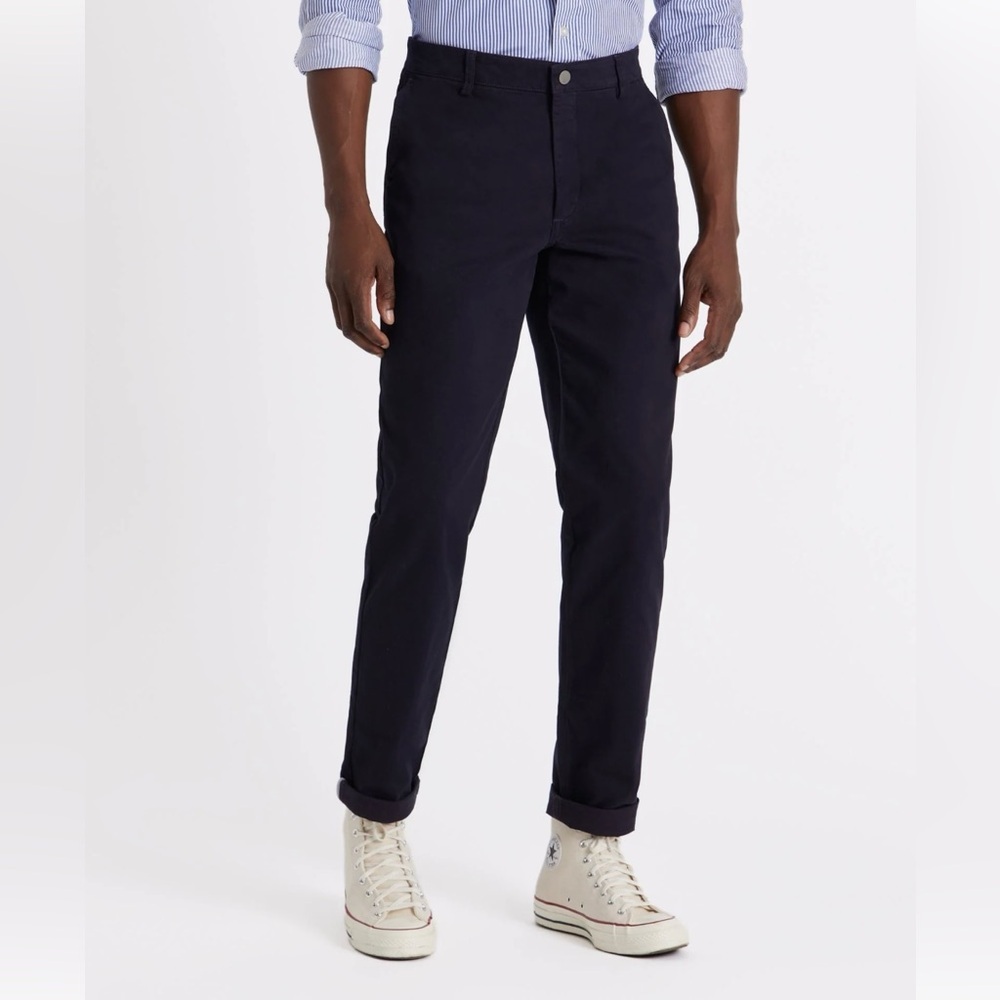 Spoke HEROS Classic, Casual, Cotton Chinos. Navy Blue. Size 36. Build B. NWT.